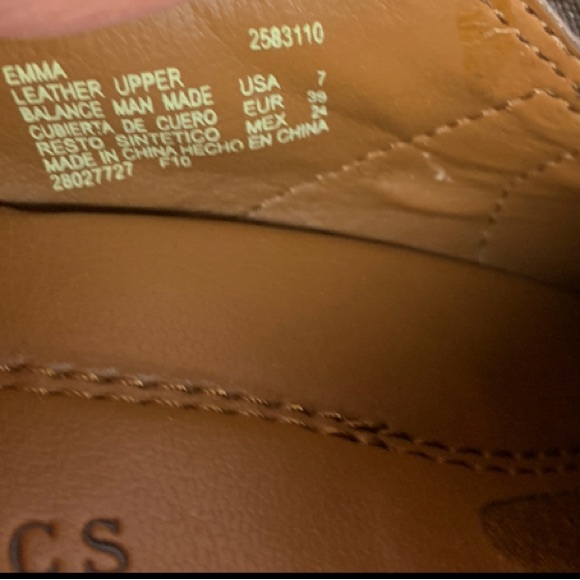 Earth Spirit Classics Emma Brown Leather Slip On Heeled Clogs - Picture 11 of 11